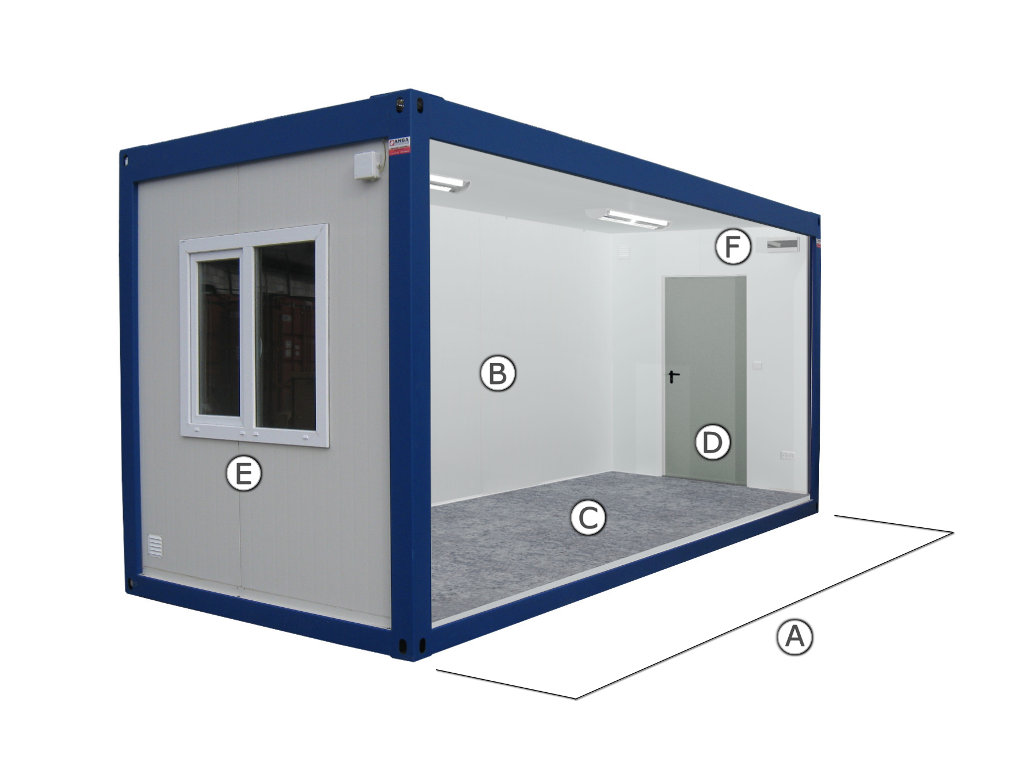 Office container section