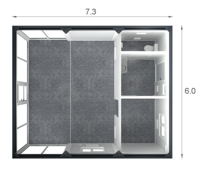 trade container section